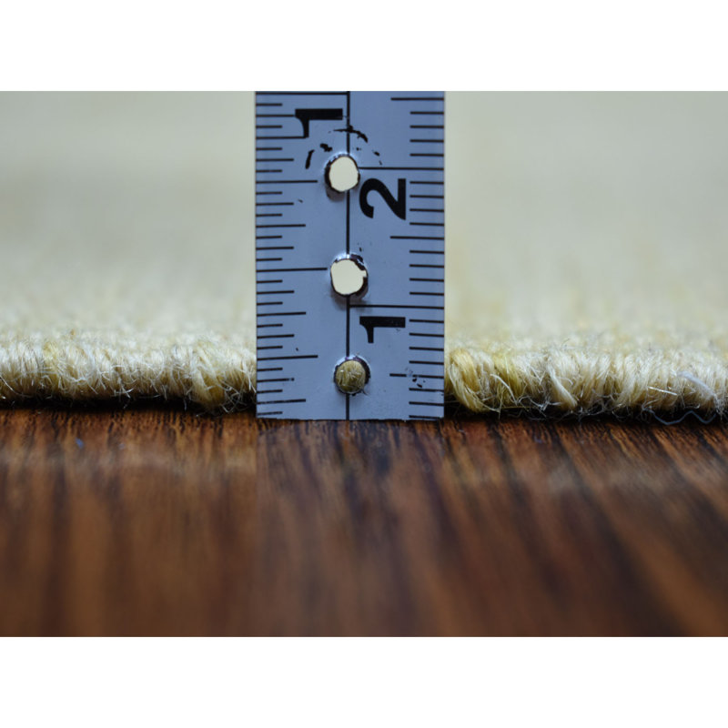 Tapis de la zone en laine de couloir 2 pi 6 po x 6 pi 7 po one-of-kind-the main noué la Morgandale