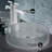 Caché 15.75" Round Glass Vessel Sink