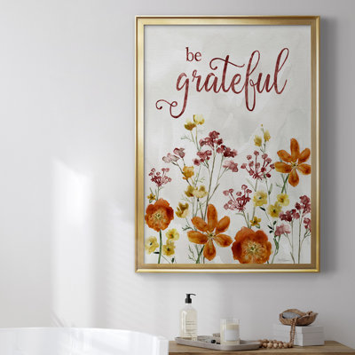 Toile encadrée Grateful Catalina Bouquet - prête à être accrochée