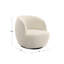 Fauteuil pivotant Claire Boucle-983846912