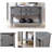 48'' Solid Wood Sideboard Console Table-1057333655