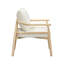 Fauteuil d'appoint en velours-261544419