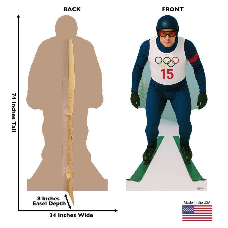 Cavalier de ski olympique