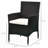2 PCS Rattan Wicker Patio Chairs