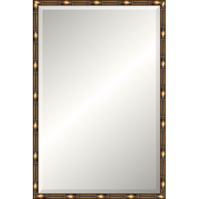 Miroir de plancher en bois massif