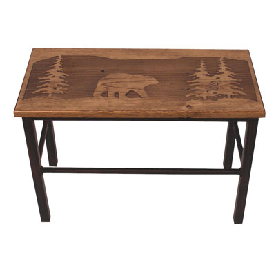 Banc en bois / métal Hardwick