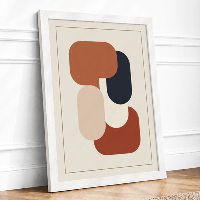Forms in Motion Geometric - Framed Print