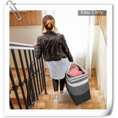 Panier en tissu Beachcrest Home ™