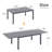 Outdoor Aluminum Extended Table-544986785