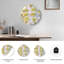 Horloge murale arbre en verre-125045636