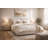 Lenore Modern Chenille Upholstered Platform Bed with Pillow Headboard-877161509