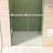 Sliding Shower Door 56" - 60" Wide, 70" High, With 8mm Tempered Glass, Brushed Nickel Finish, Waterproof And Buffer For Smooth Access 56 60 Inches Wide 70 Height, Double Side Easy Clean Quiet