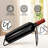 Countertop Wine Rack, 2 Pcs Wine Bottle Holder