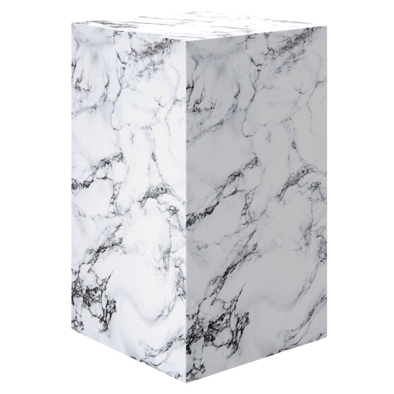 Table d'appoint Artemis, Tall, Bulgari White