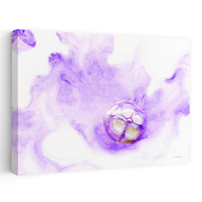 «My Little Bubble», art contemporain abstrait, H 40 po x l 60 po
