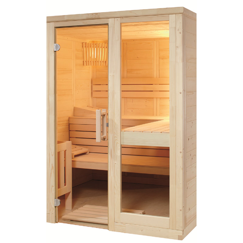 Union Rustic Edgemont Traditional Steam Sauna in Spruce