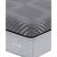 Grand matelas de 14 pouces avec ressorts ensachés, mousse à mémoire de forme et couches, comprimé, roulé, couleur grise, housse de protection contre les chutes d'eau douce 14 pouces, grand, matelas, combinaison de ressorts,