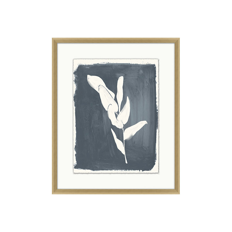 Floral Relief 4 Print