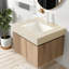 Meuble-lavabo et lavabo flottant 24 po