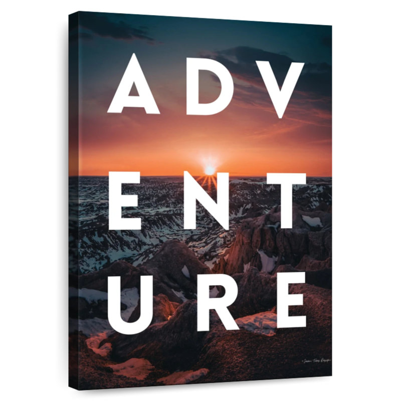 Paysage d'aventure Tergel, H 48 po x l 32 po
