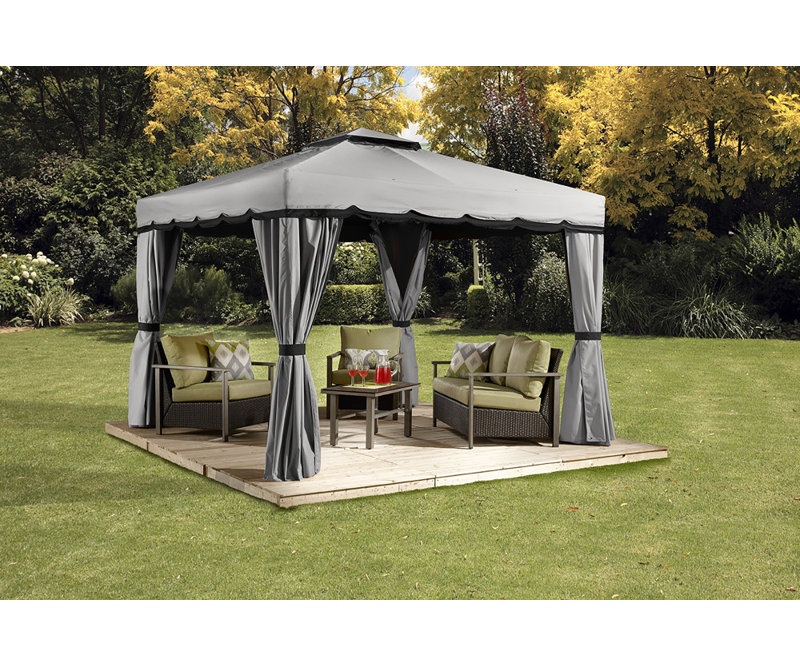 Pavillon de jardin en métal X 8 pi Pavillon de jardin
