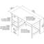 Ensemble de bureau configurable Huckins