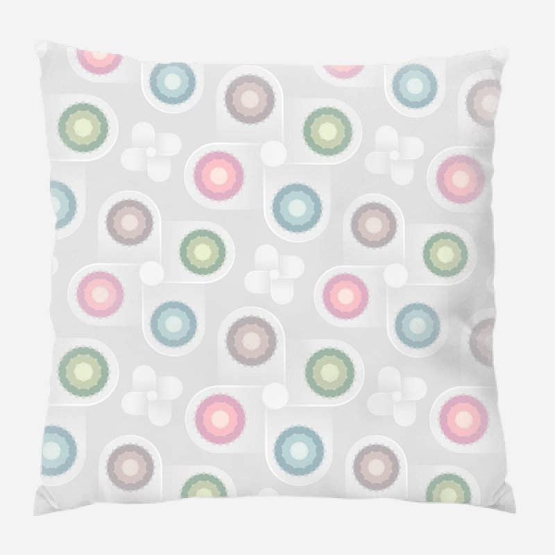 Reversible Throw Pillow, Indoor