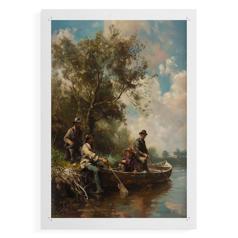 NAUTICAL Series DLXVII - Impression sur toile seulement - NON CADRE, H 36 po x l 24 po