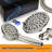 7" Premium High Pressure 3-Way Rainfall Combo-115212117