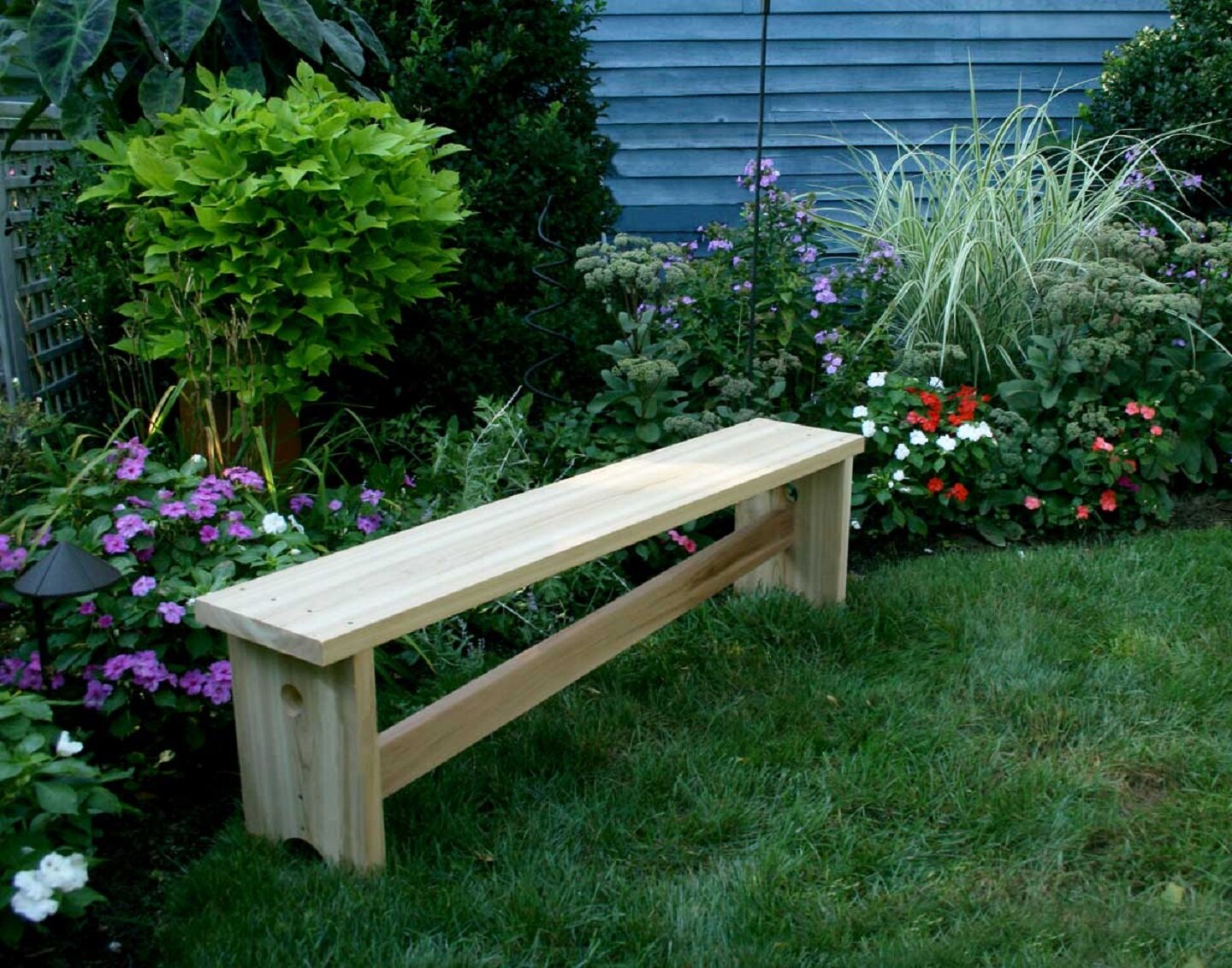 Creekvine Designs Wooden Garden Bench 