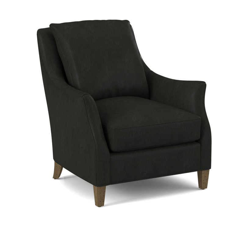 Armchair, Salvador Asphalt, White