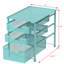 Tiroir de rangement empilable et coulissant (turquoise)-228928770
