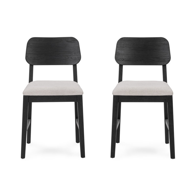 Deaven Upholstered Solid Wood Dining Chair