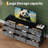 63 Inch TV Stand Dresser with 9 Fabric Drawers - Large Storage Chest for Bedroom Closet-983770751