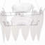 Caskey 3 - Light White Geometric Pendant
