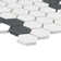 Gotham Hexagon 1" x 1" Porcelain Mosaic Tile