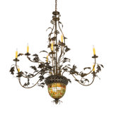 Greenbriar Oak 11 - Light Chandelier
