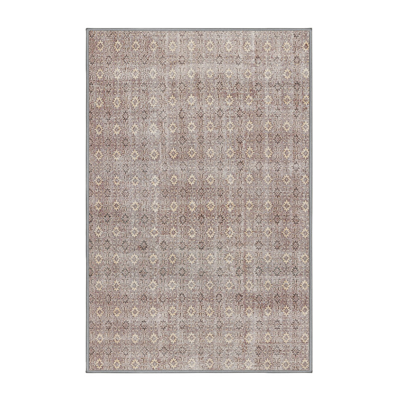 Tapis contemporain brun clair, Rectangle 5 pi x 7 pi