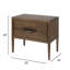 Landmark 2 - Drawer Solid Wood Nightstand-1550071091
