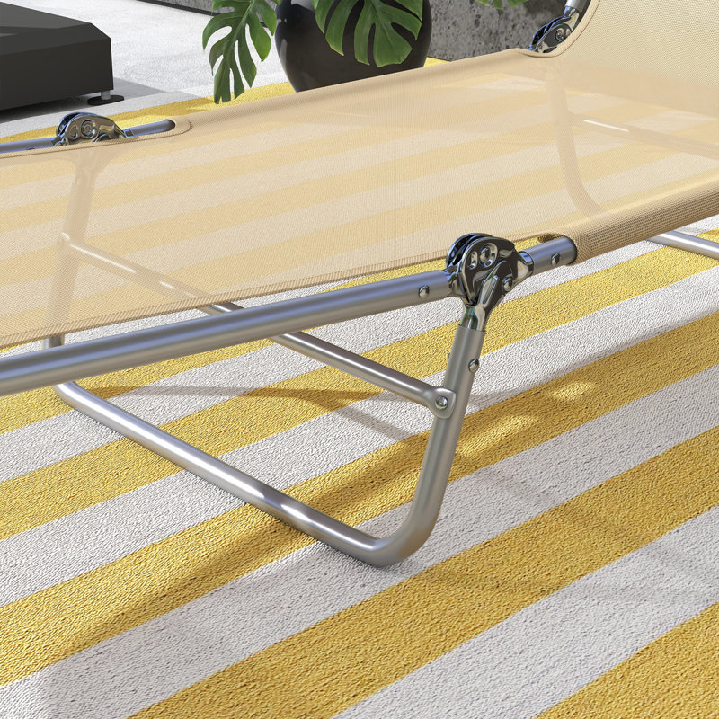 Oliviya 182cm Long Reclining Double Sun Lounger