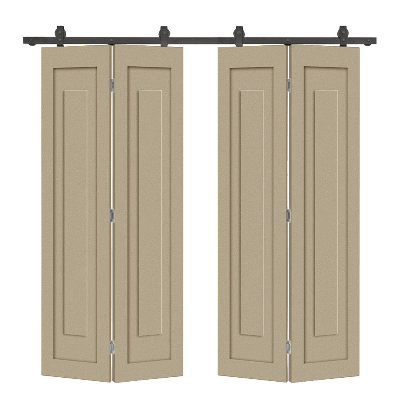 Ensemble de quincaillerie double porte pliante 1 panneau, 36 po x 84 po