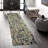 Chic Non-Woven Soft Printed Rug Featuring an Intricate Geometric Design Ideal for Enhancing the Appeal of Your Living Space-114329473