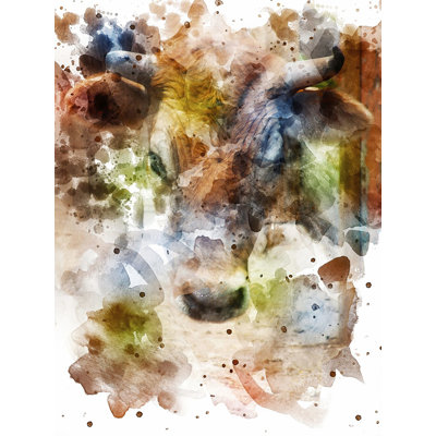 Vache 0389 par Chamira Young - Peinture