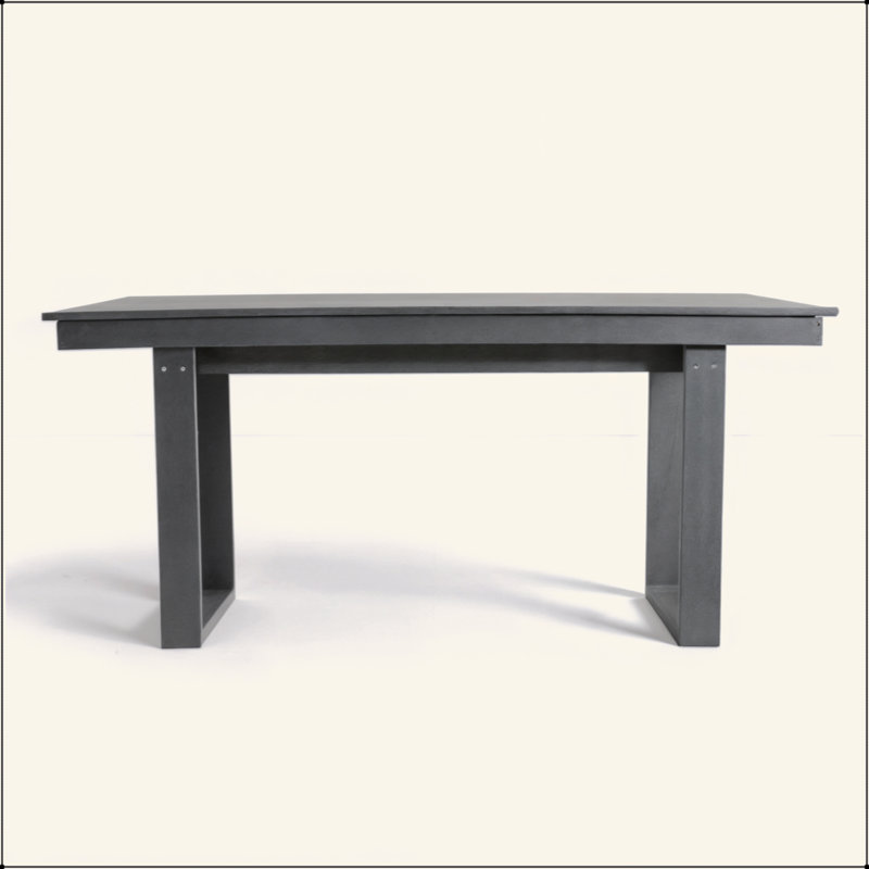 Outdoor Dining Table &Meeting Table, Gray