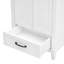 Meuble-lavabo 24 po avec lavabo, meuble-lavabo avec tiroir et portes, bois massif et panneau de fibres à densité moyenne 24 po