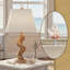 Royal Designs, Inc. F-5107SL-2, grand faîteau corail, blanc bicolore, base argent poli-120866724-120866725