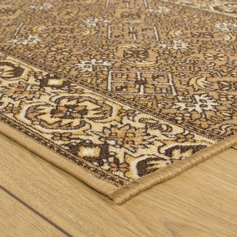 Bainbridge Looped/Hooked Beige Indoor Rug, Runner 150cm x 66cm
