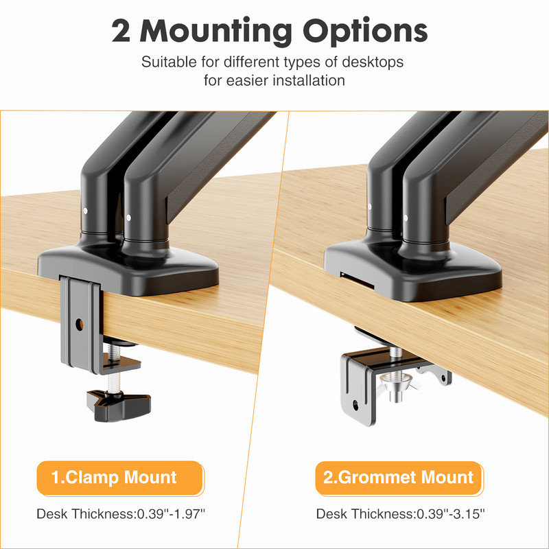 U Design Now Multi-Screen Desktop Mount