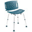 Morgana sans outils 300 lb Capacité, chaise de bain et de douche réglable avec grand dossier