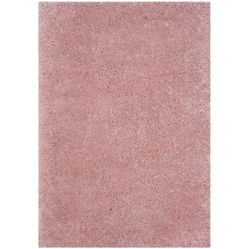 Hermina Light Pink Area Rug, Rectangle 2'3" x 4'